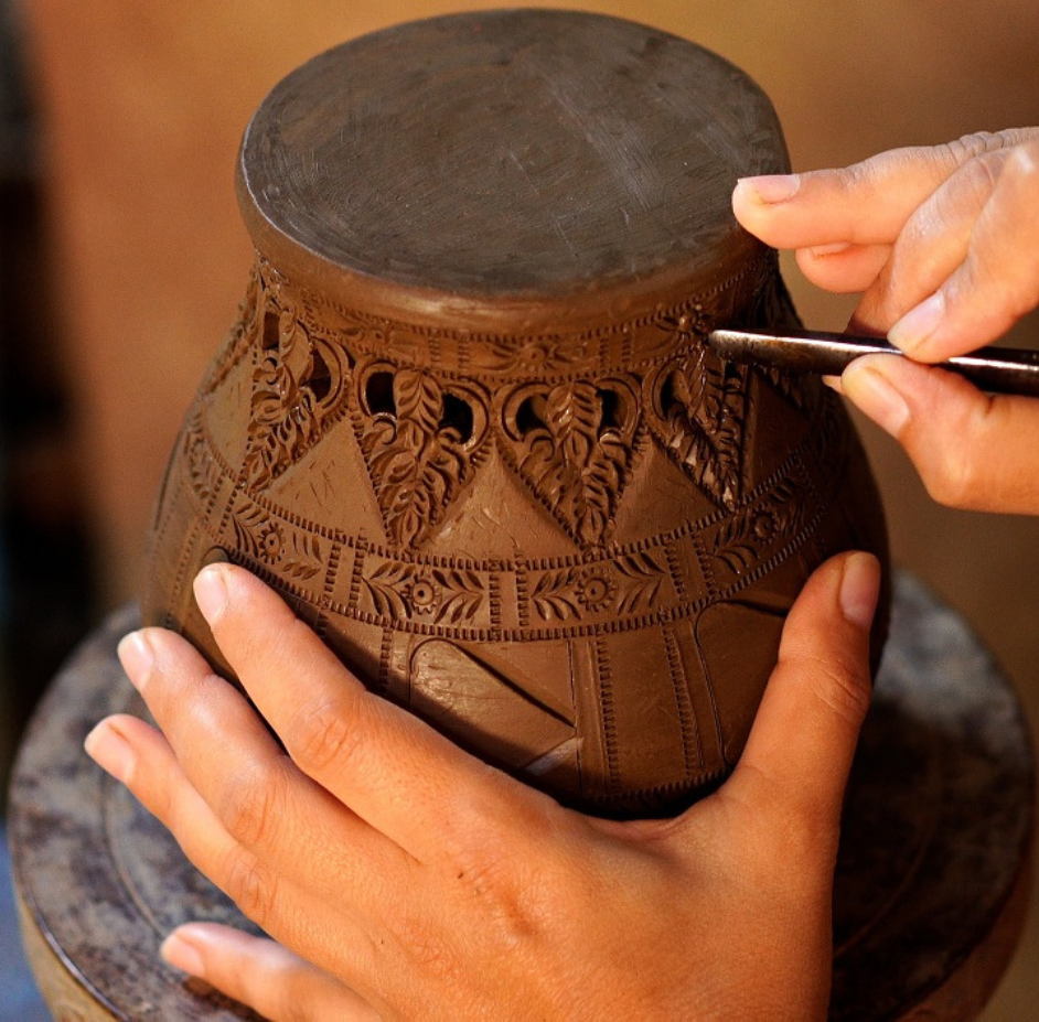 mud pot carve